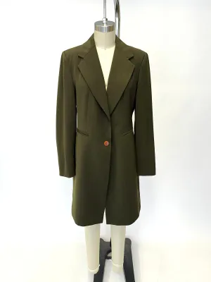 1990s French Pinstripe Blazer