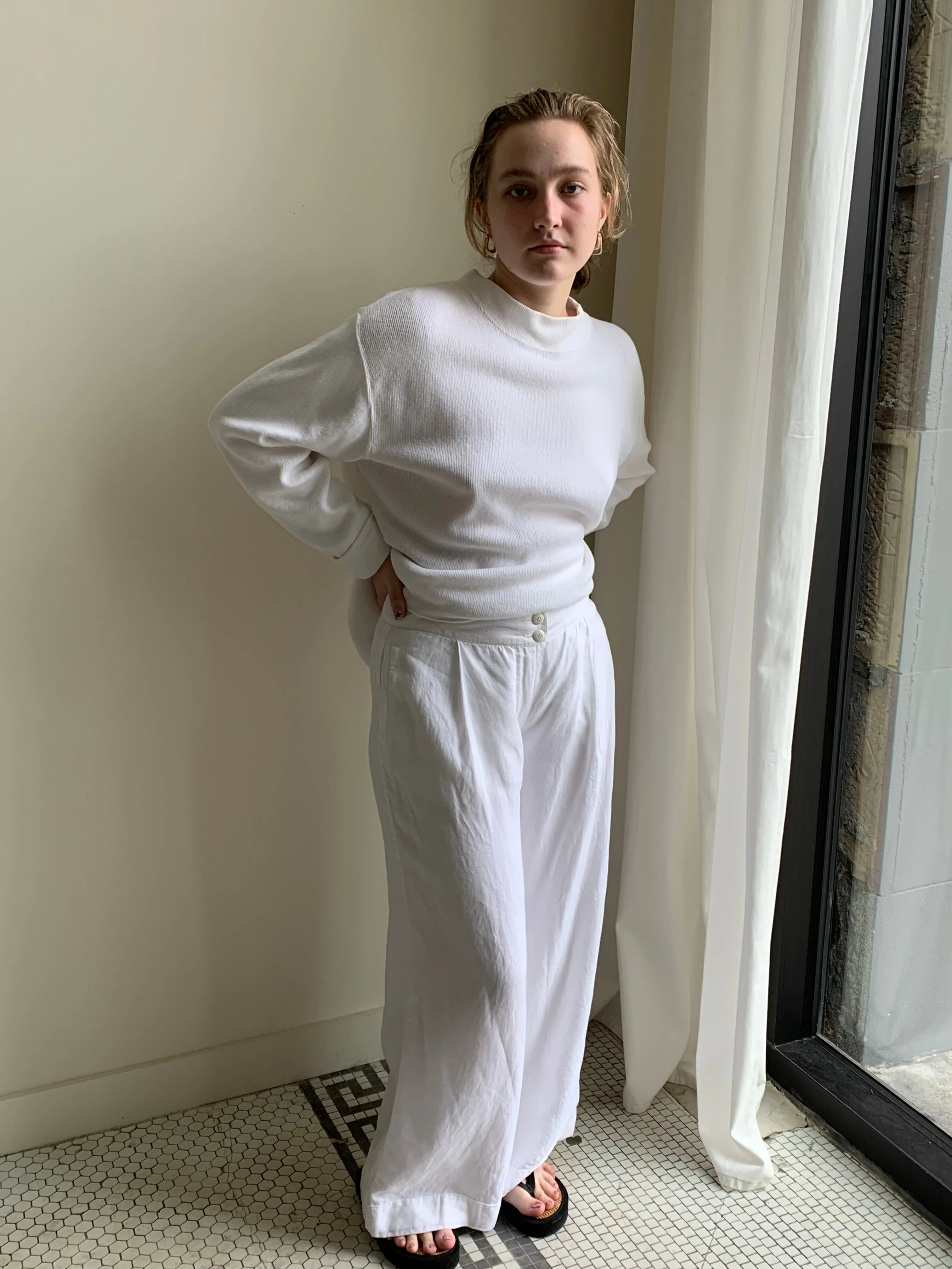 90s J.Crew mock neck sweater