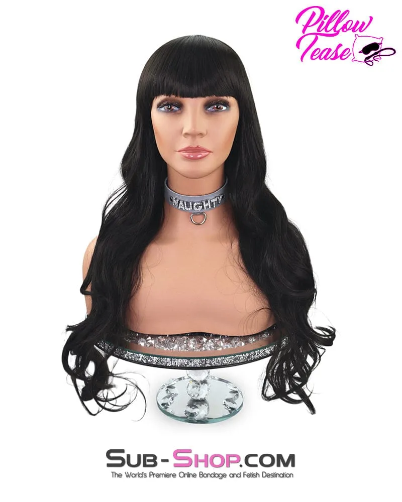 9958AE      Ashley 26" Black Curly Wig