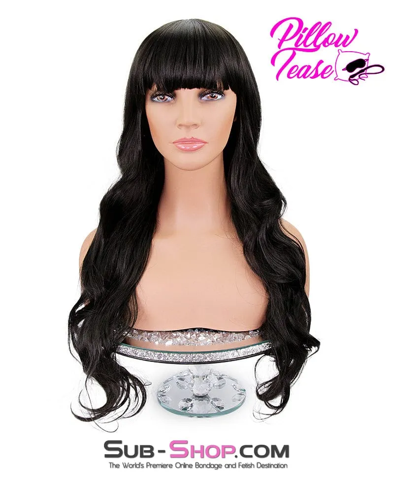 9958AE      Ashley 26" Black Curly Wig