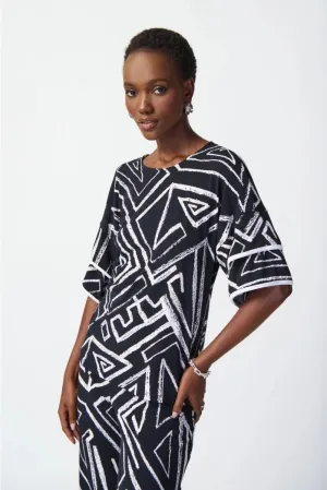 Abstract Print Top Style 241123