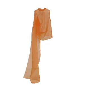 Aleksandre Akhalkatsishvili Orange Blouse