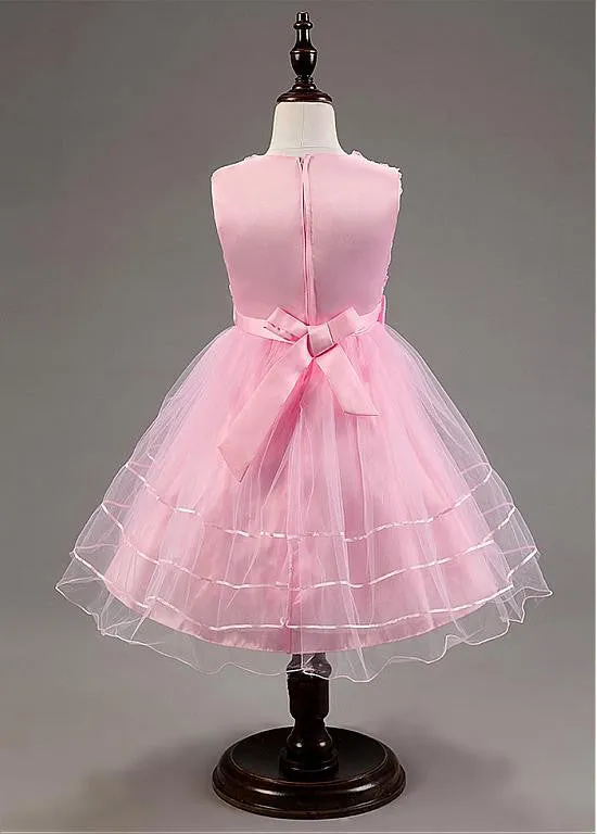Amazing  Flower Girl Dresses With Handmade Flowers