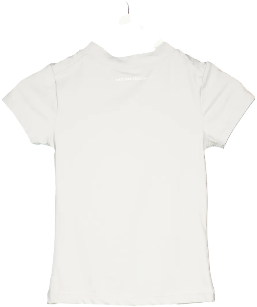 Another Version Grey Second Skin T-shirt UK S
