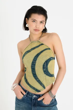 Ariel Halter Neck Top