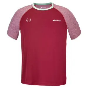 Babolat Crew Neck Tee Lebron  Rot/Dahlia