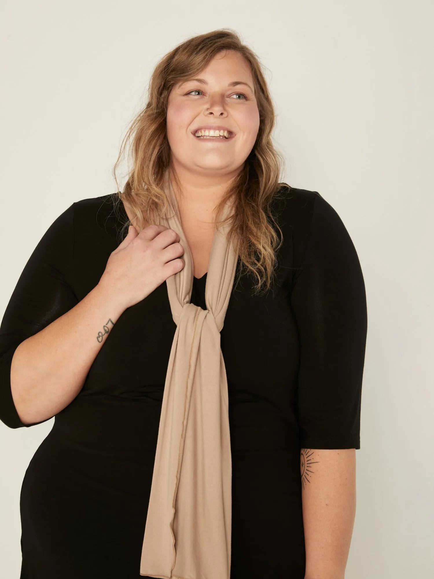 Bamboo Scarf - Caramel Latte