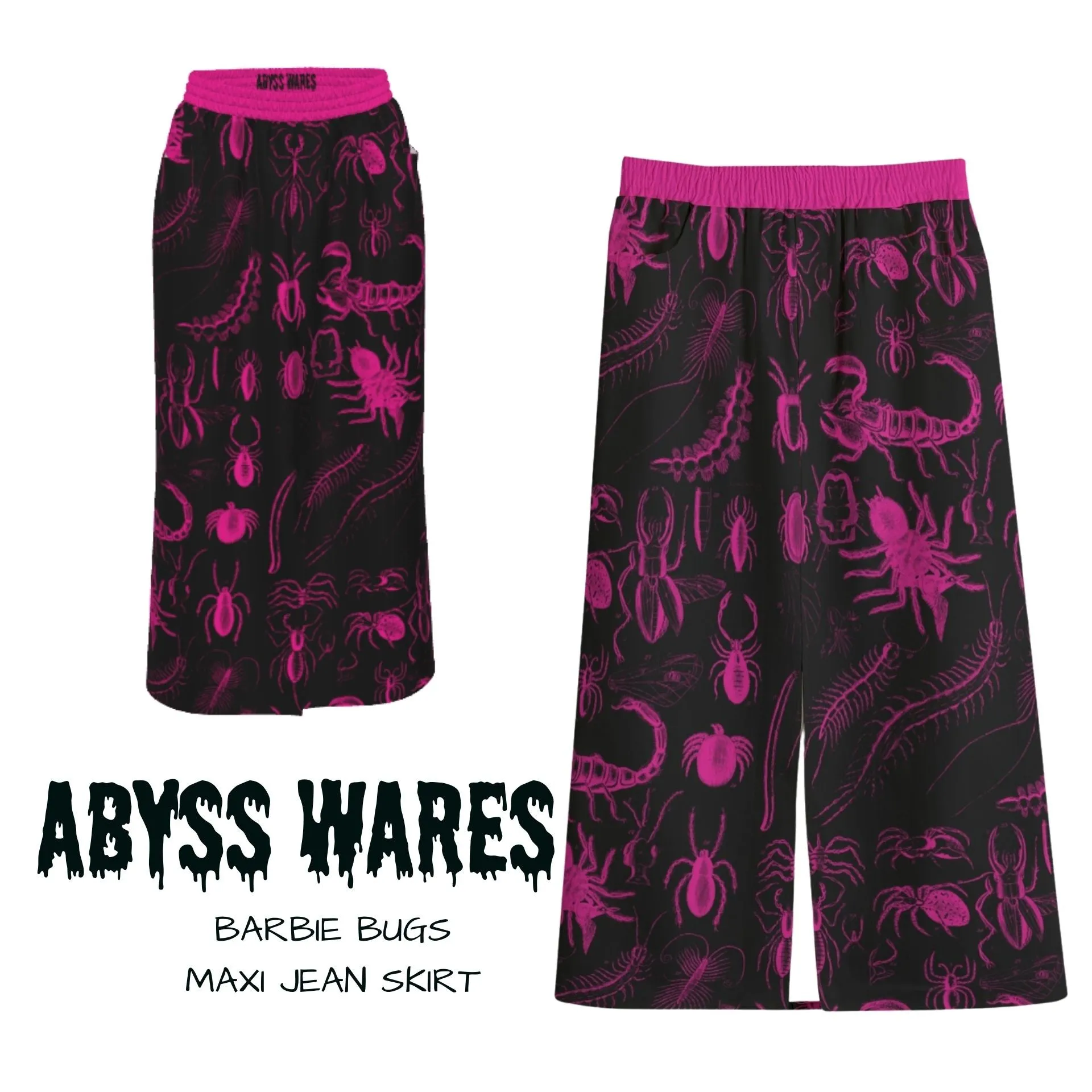Barbie Bugs Maxi Jean Skirt
