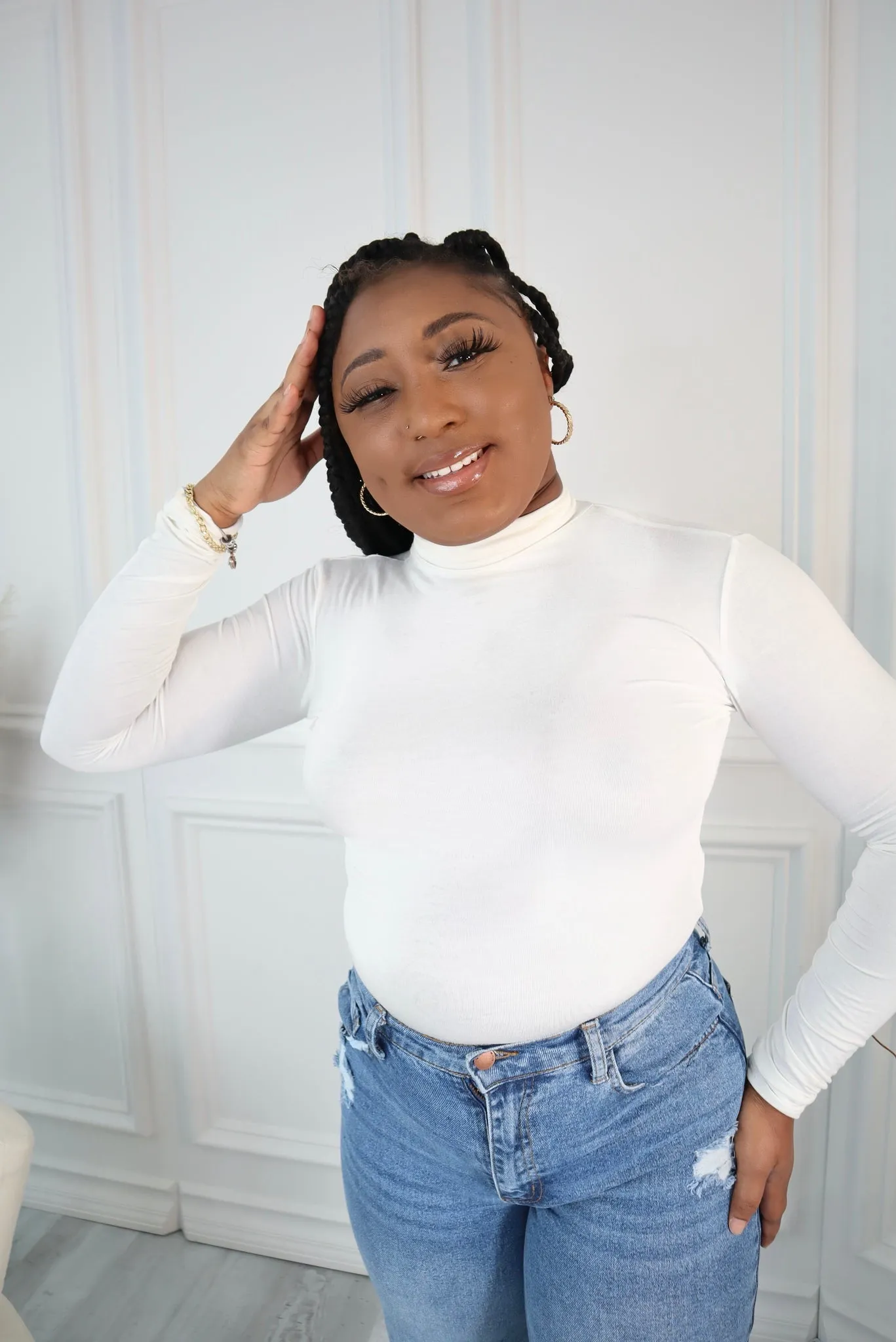 Basic Turtle Neck Bodysuit