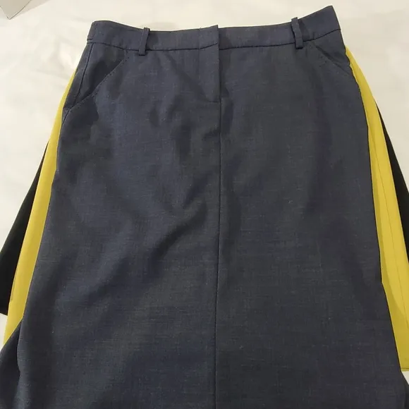 BCBG Max Azria Black Daniella Wool Blend‎ Mermaid Pencil Skirt NWT Size 8
