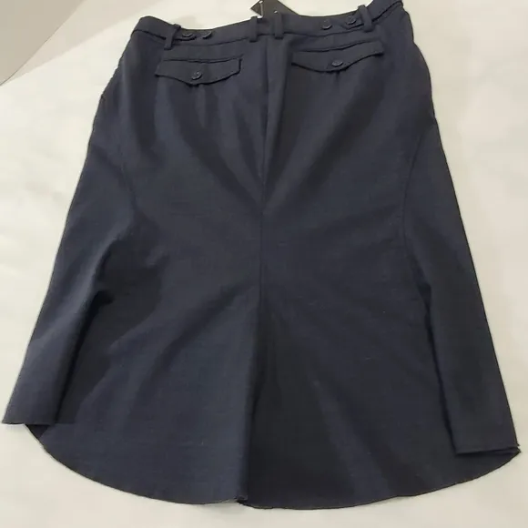 BCBG Max Azria Black Daniella Wool Blend‎ Mermaid Pencil Skirt NWT Size 8