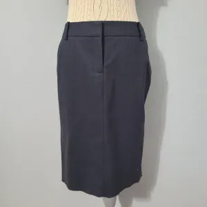 BCBG Max Azria Black Daniella Wool Blend‎ Mermaid Pencil Skirt NWT Size 8