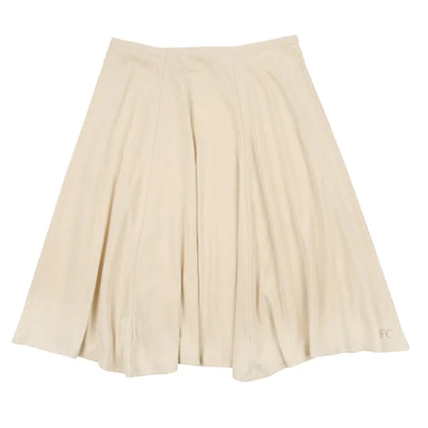 Beige short skirt by Luna Mae