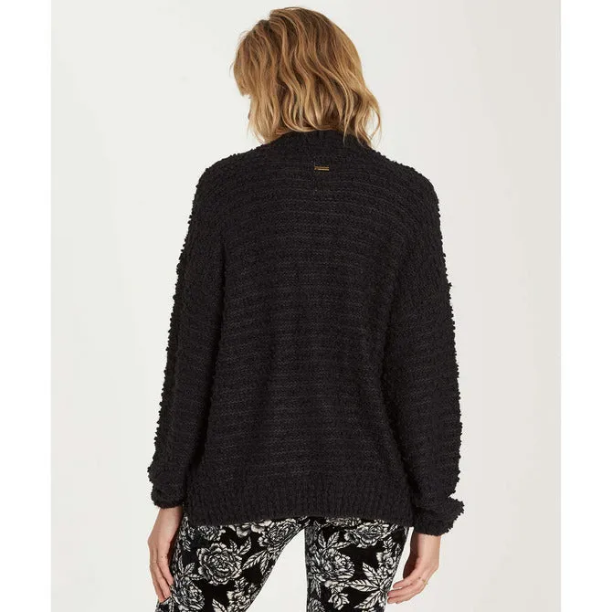 Billabong Women's Just Fur You Cardigan | Black