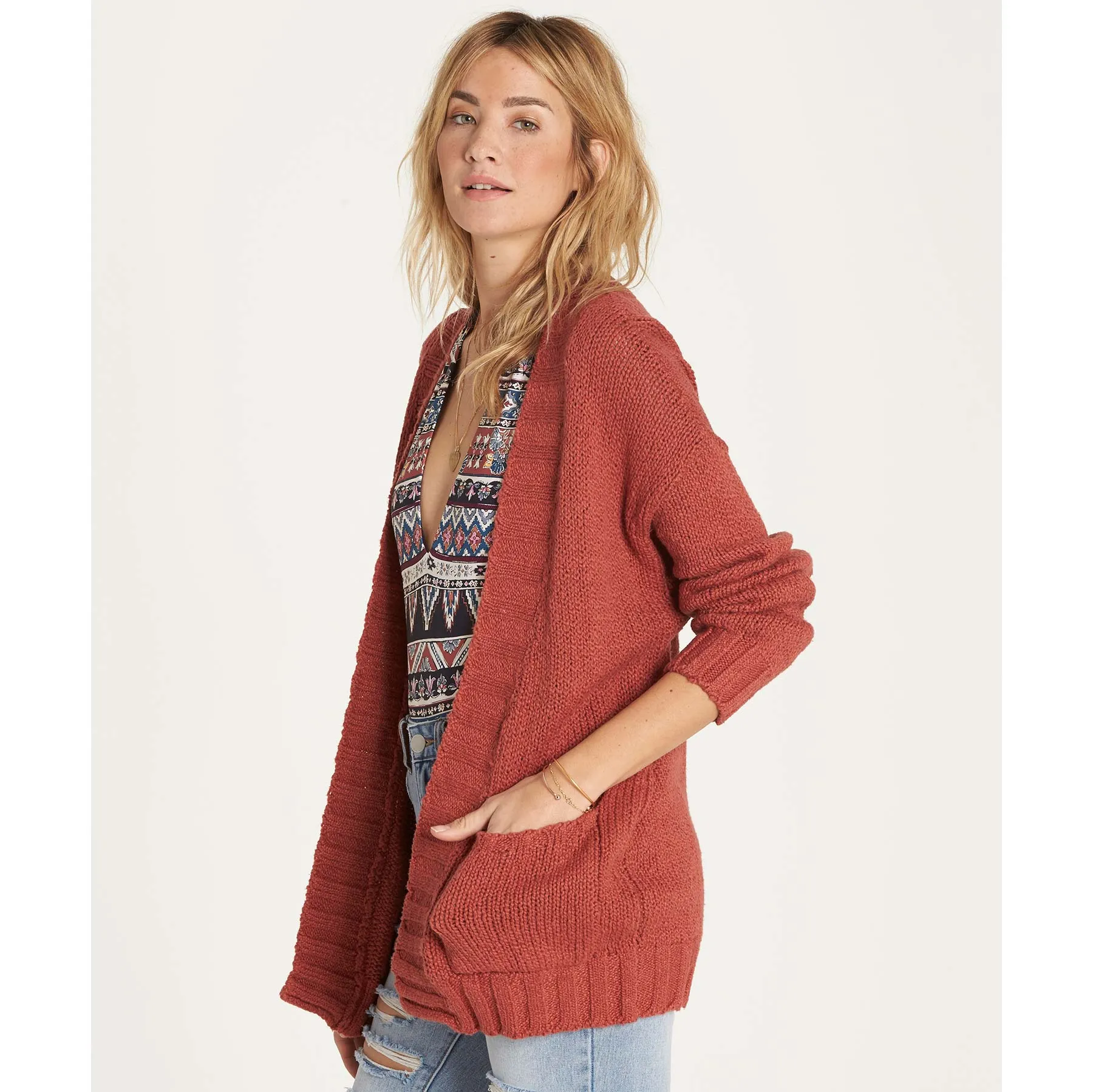 Billabong Women's Luna Day Cardi Sweater | Sienna