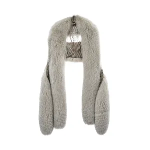 Black By Mz Women's Beige Shawl, Free size