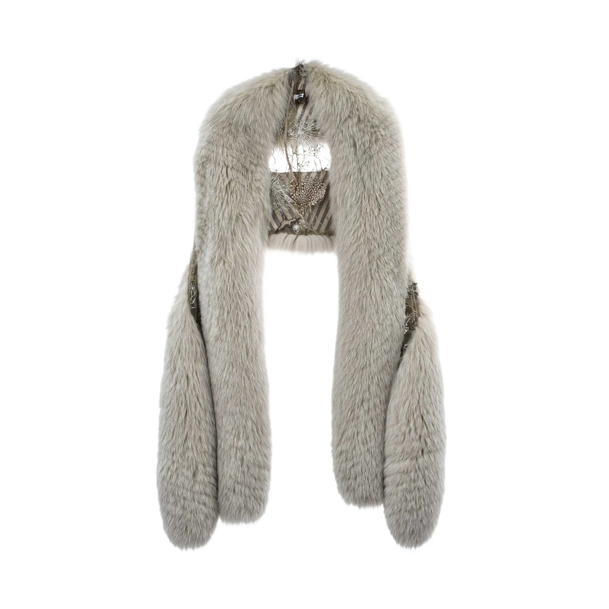 Black By Mz Women's Beige Shawl, Free size