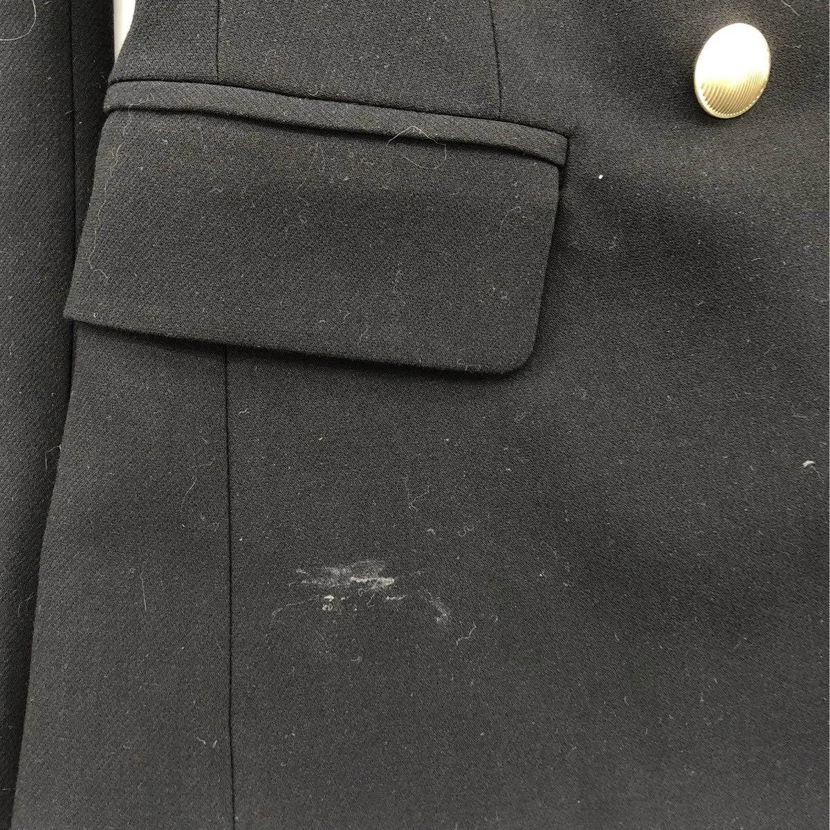 Black Solid Blazer