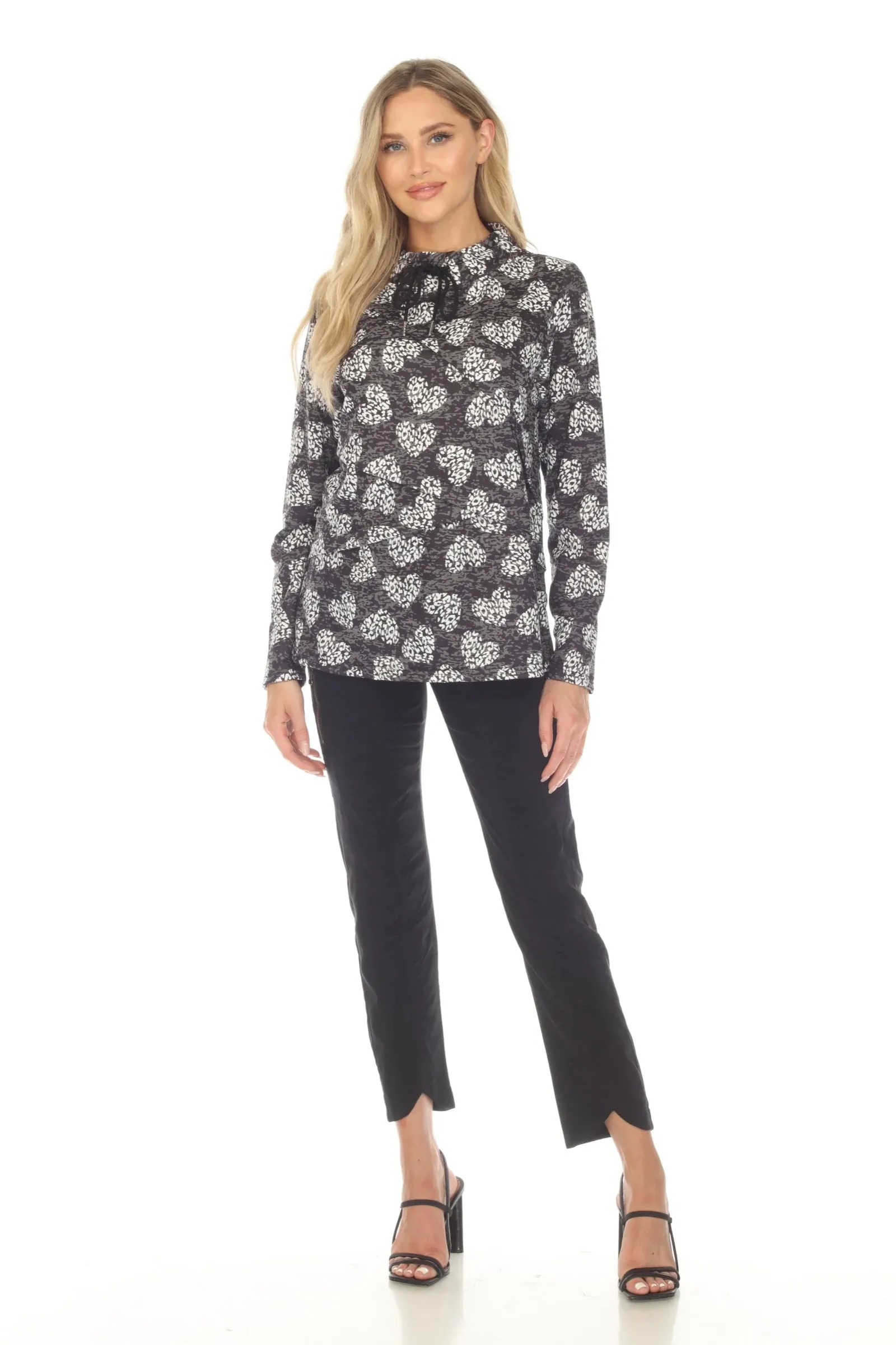 Carine Jillian Pullover - Stamped Hearts