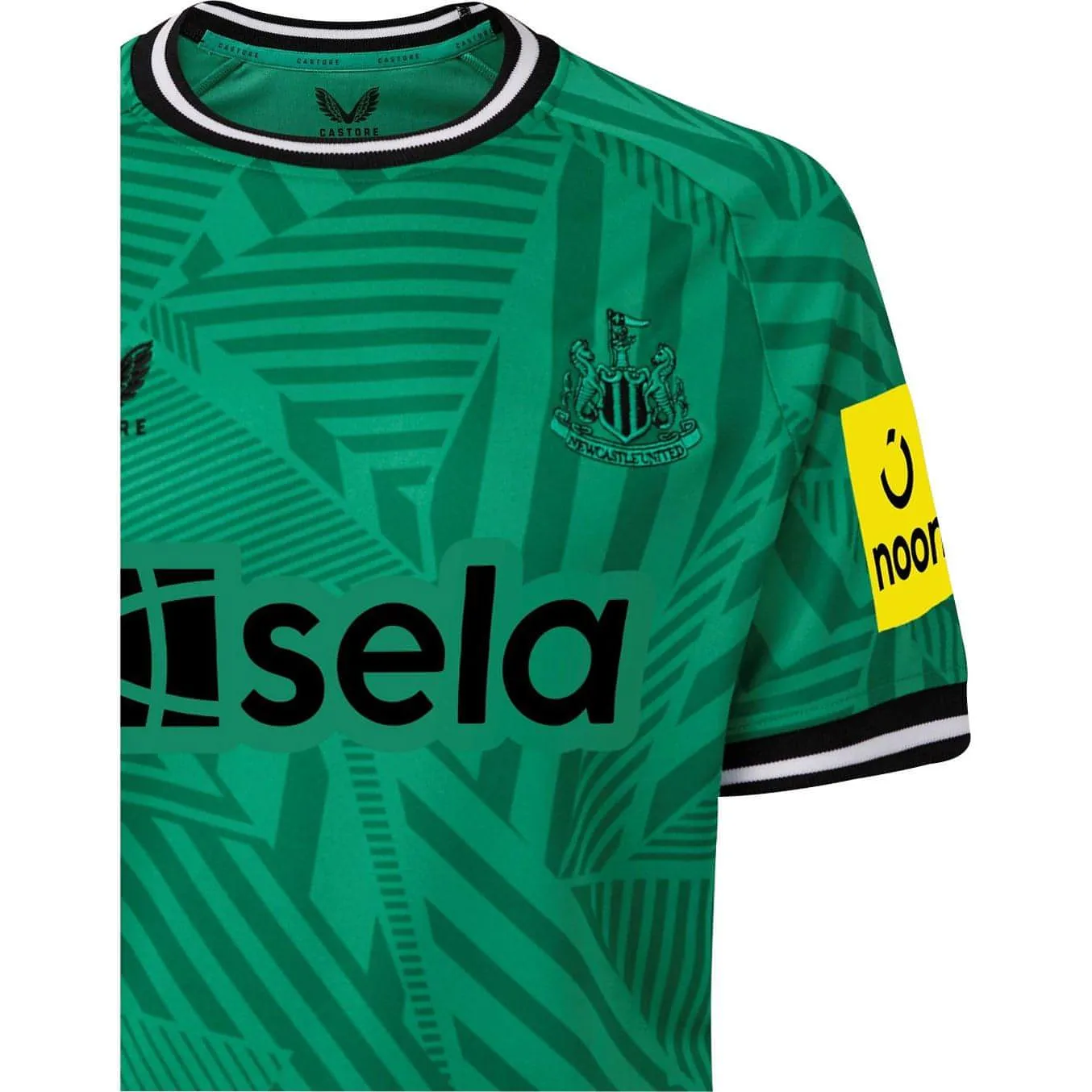 Castore Newcastle United Away 2023/24 Junior Football Shirt