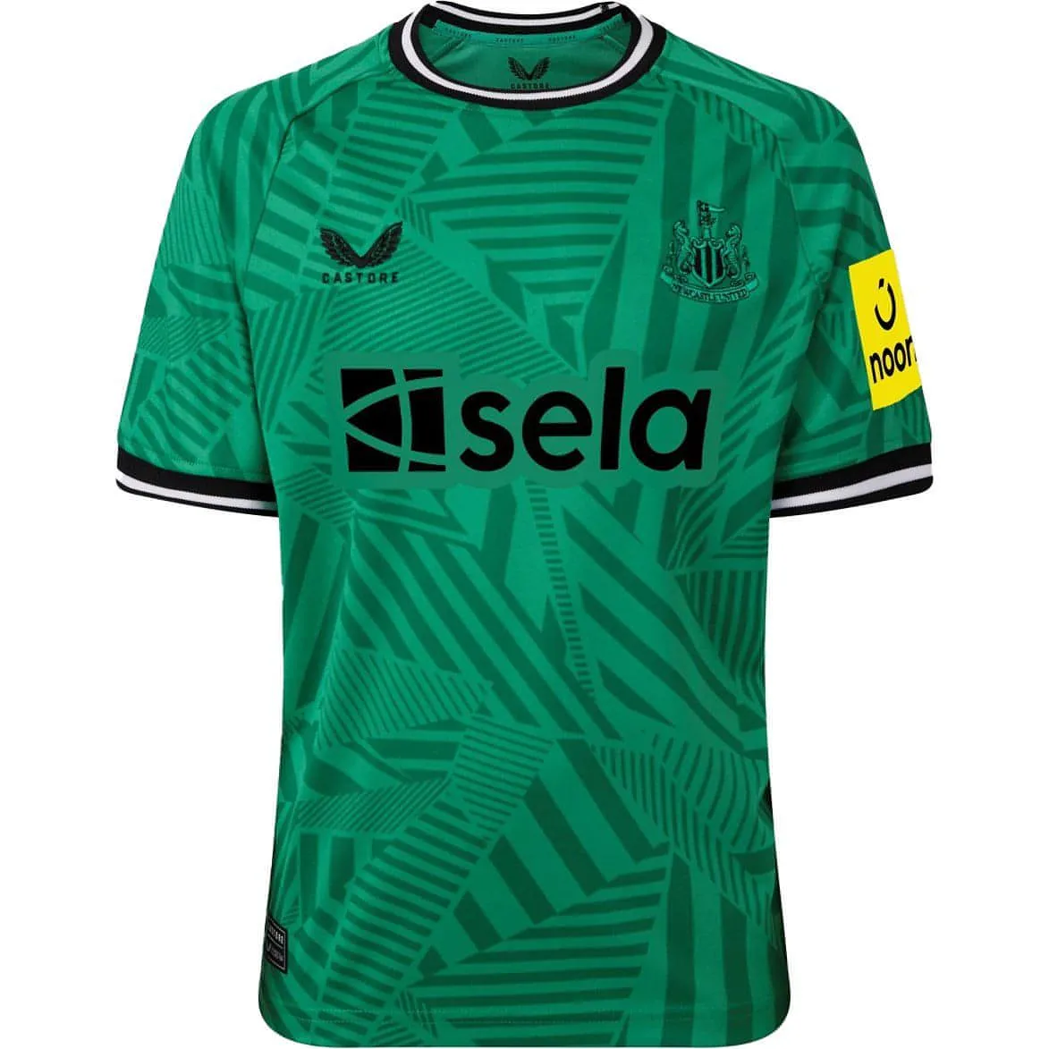 Castore Newcastle United Away 2023/24 Junior Football Shirt