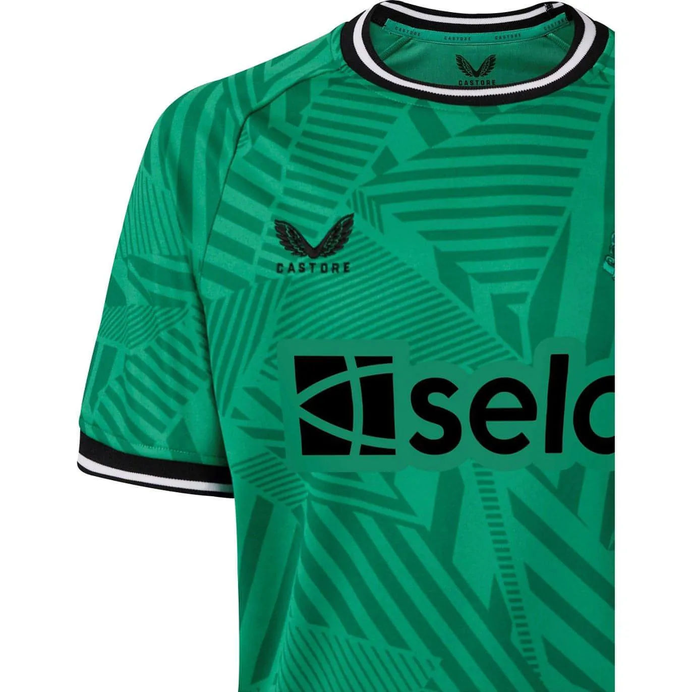 Castore Newcastle United Away 2023/24 Junior Football Shirt