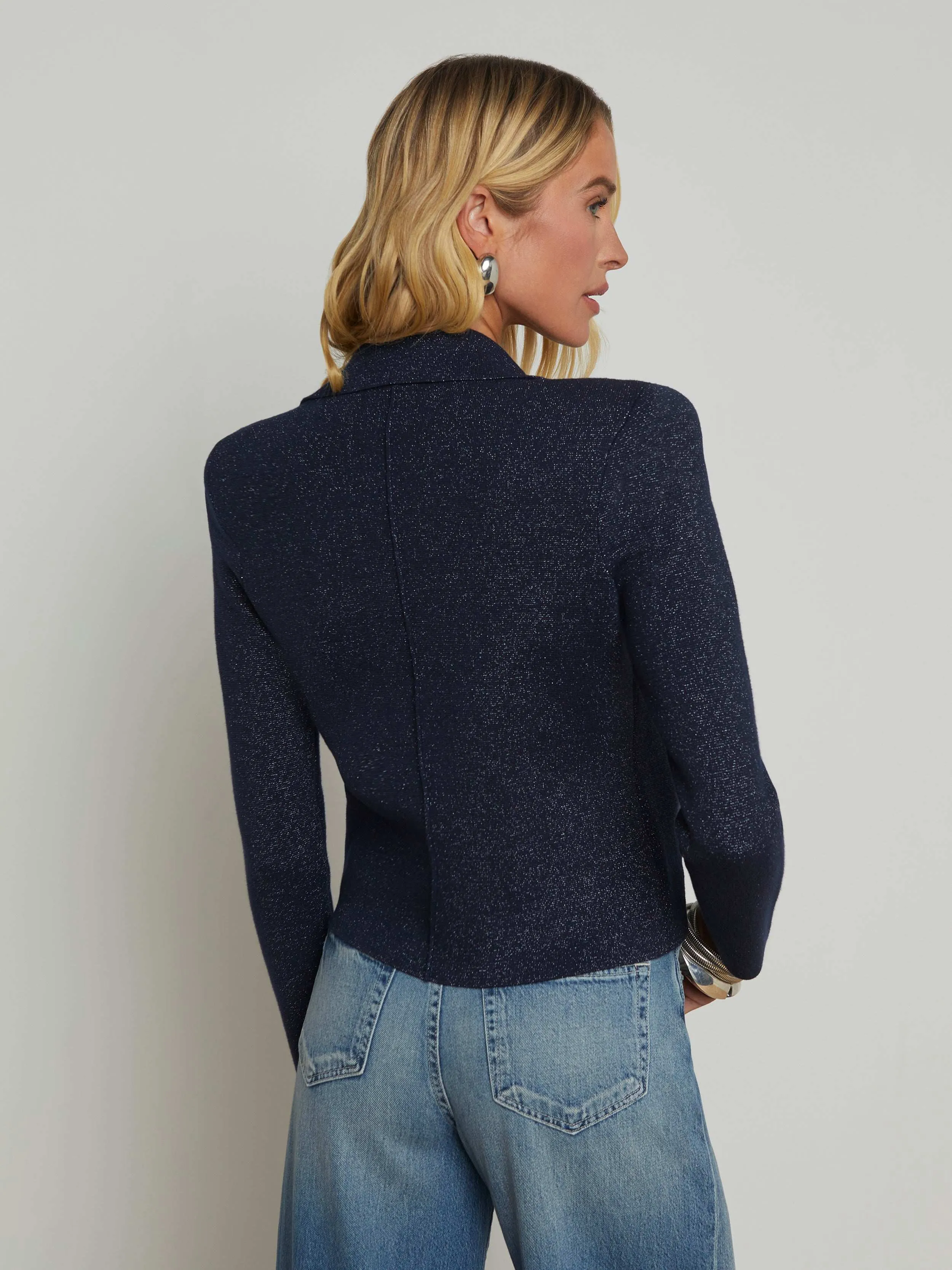 Chia Knit Biker Jacket