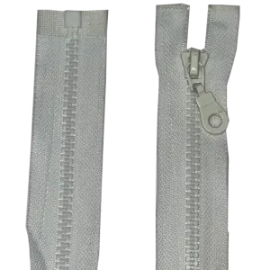 Chunky Open Ended Zip 18" (45cm) With Self Colour Metal Ring Pull