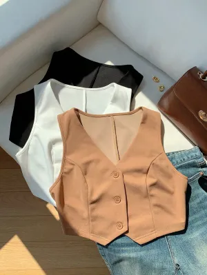 Conjunto de chaleco de verano para mujer - Cherry Vibes