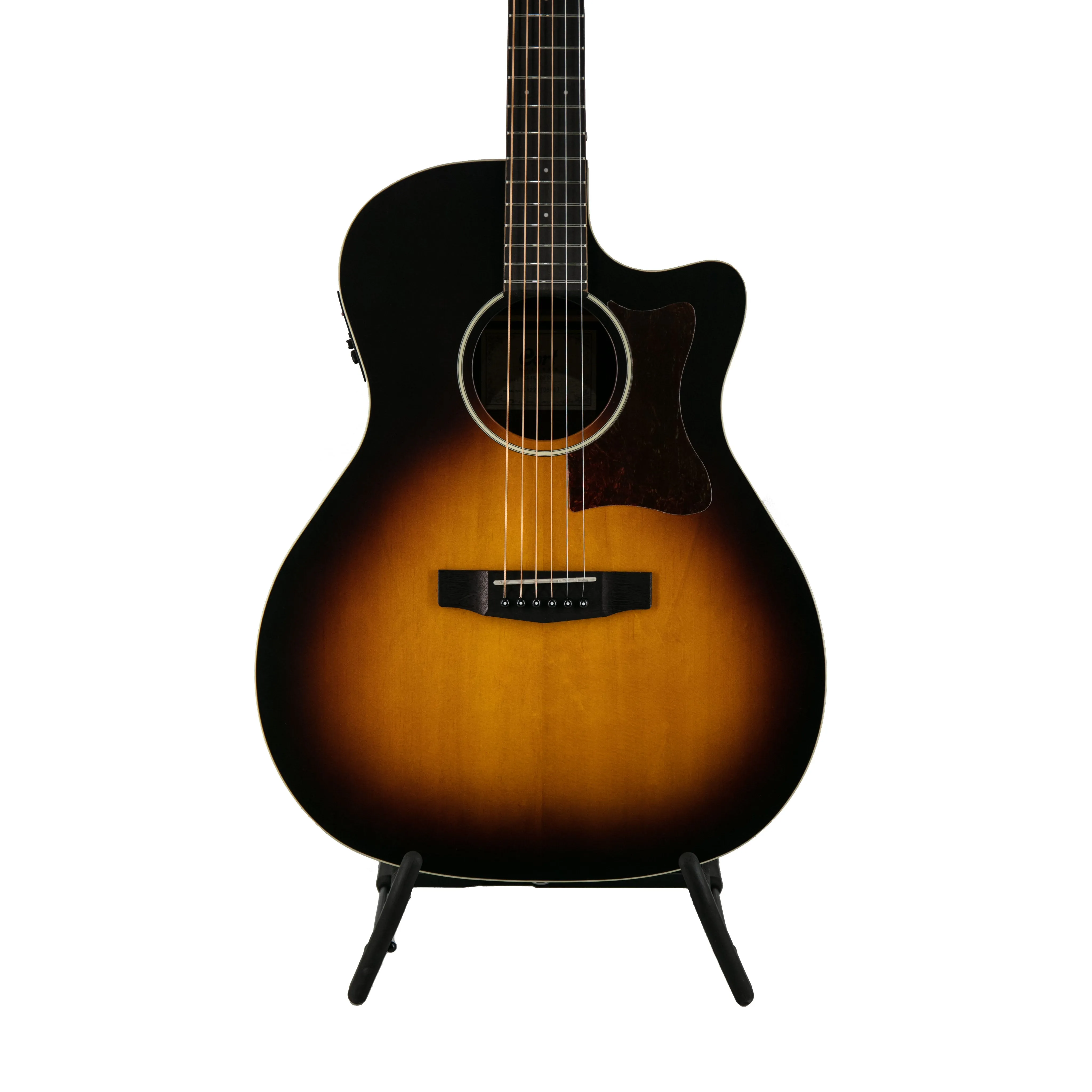 Cort GA1E-OPSB Acoustic Guitar, Open Pore Sunburst