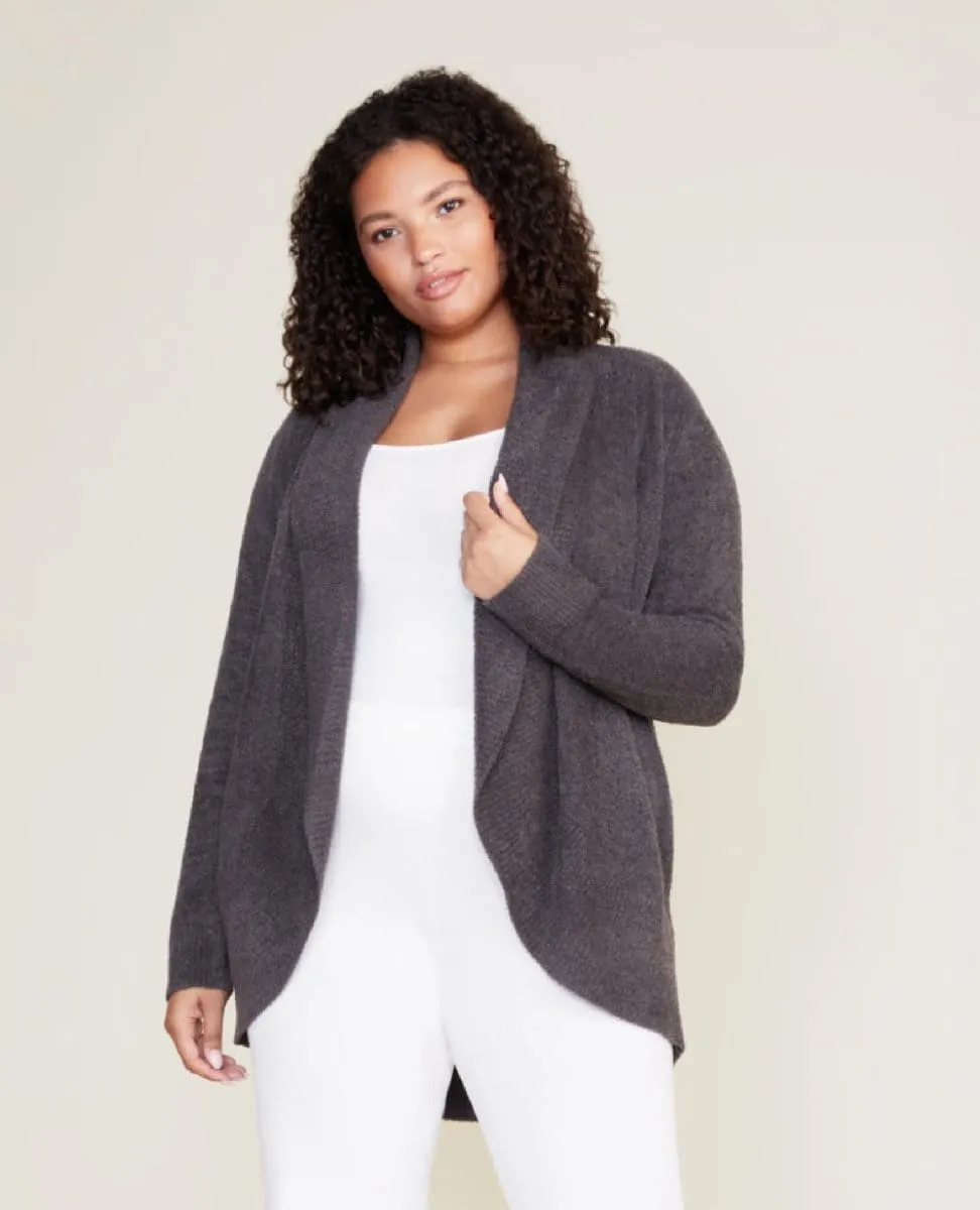 CozyChic Lite® Circle Cardi Carbon