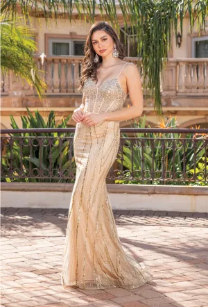 Dancing Queen Evening Gown 4340
