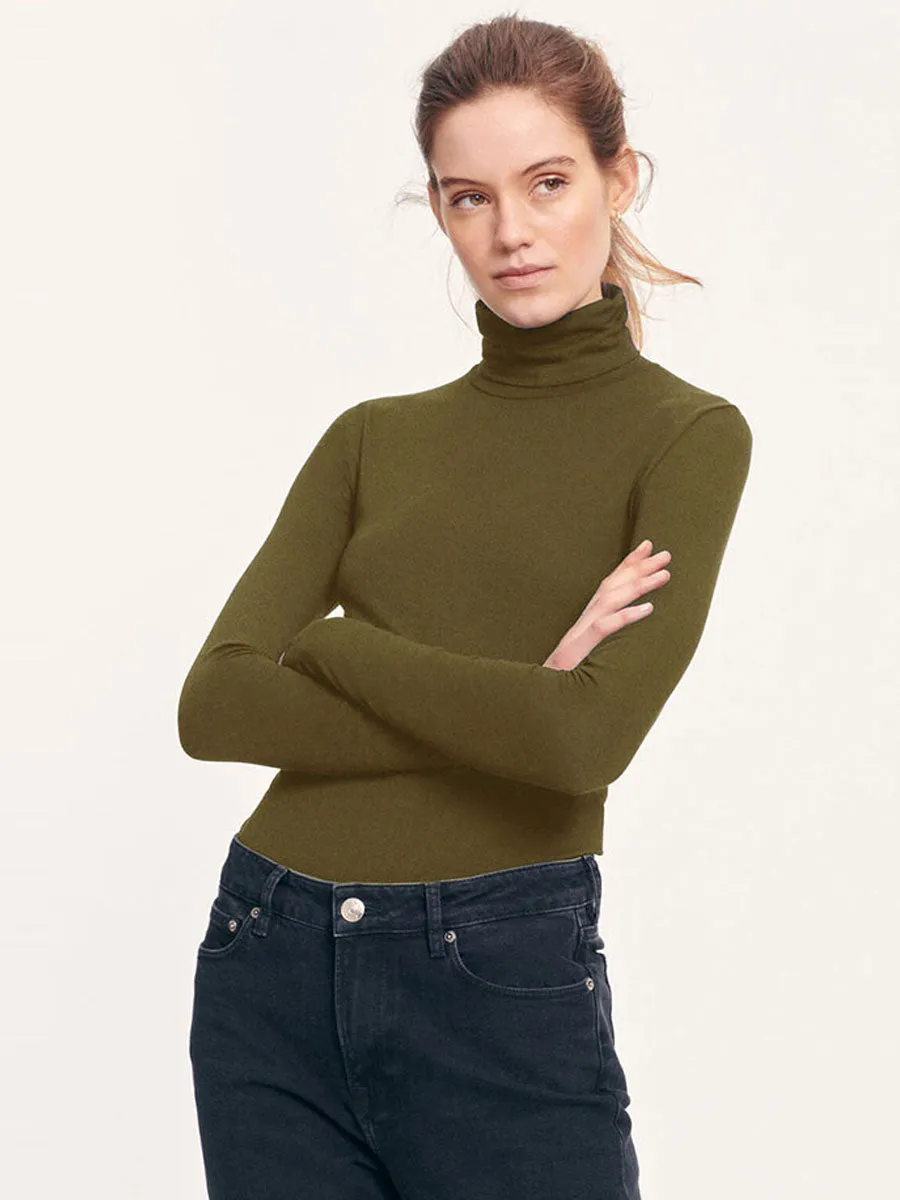 Ester Rollneck - Dark Olive