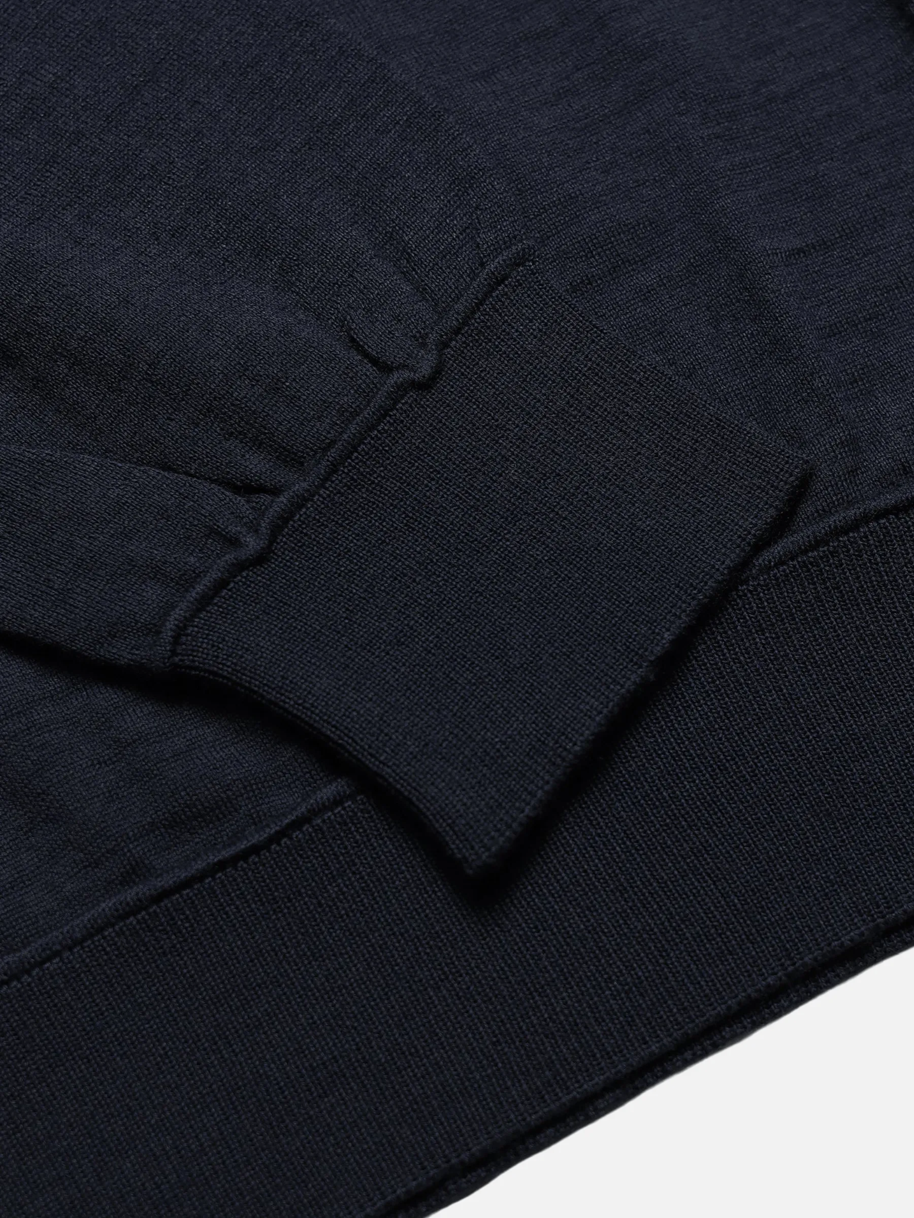 Far Afield Sergey Roll Neck Sweater- Navy Iris