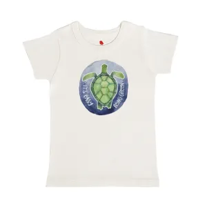 finn and emma graphic tee - turtle