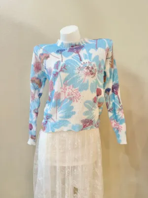 Floral Sweater