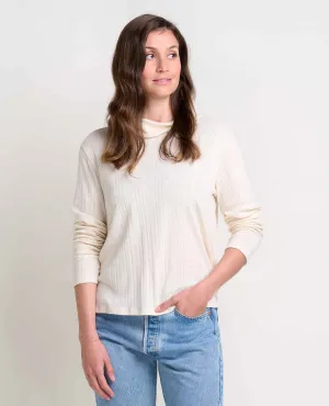 Foothills Pointelle Long Sleeve Turtleneck - SALE