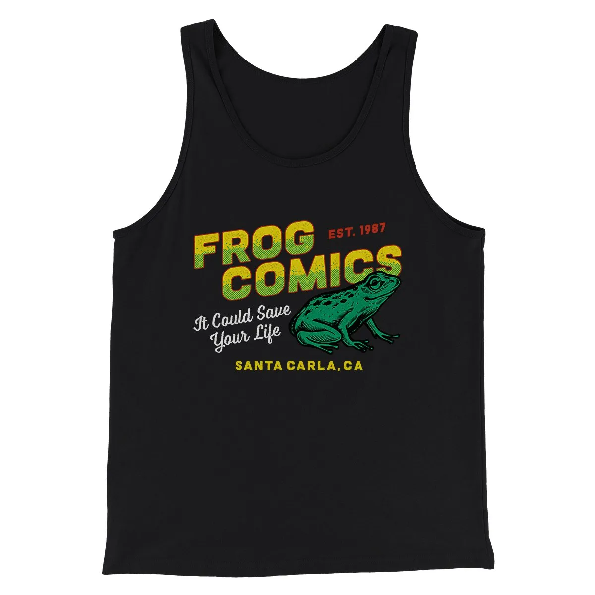Frog Comics Funny Movie Men/Unisex Tank Top