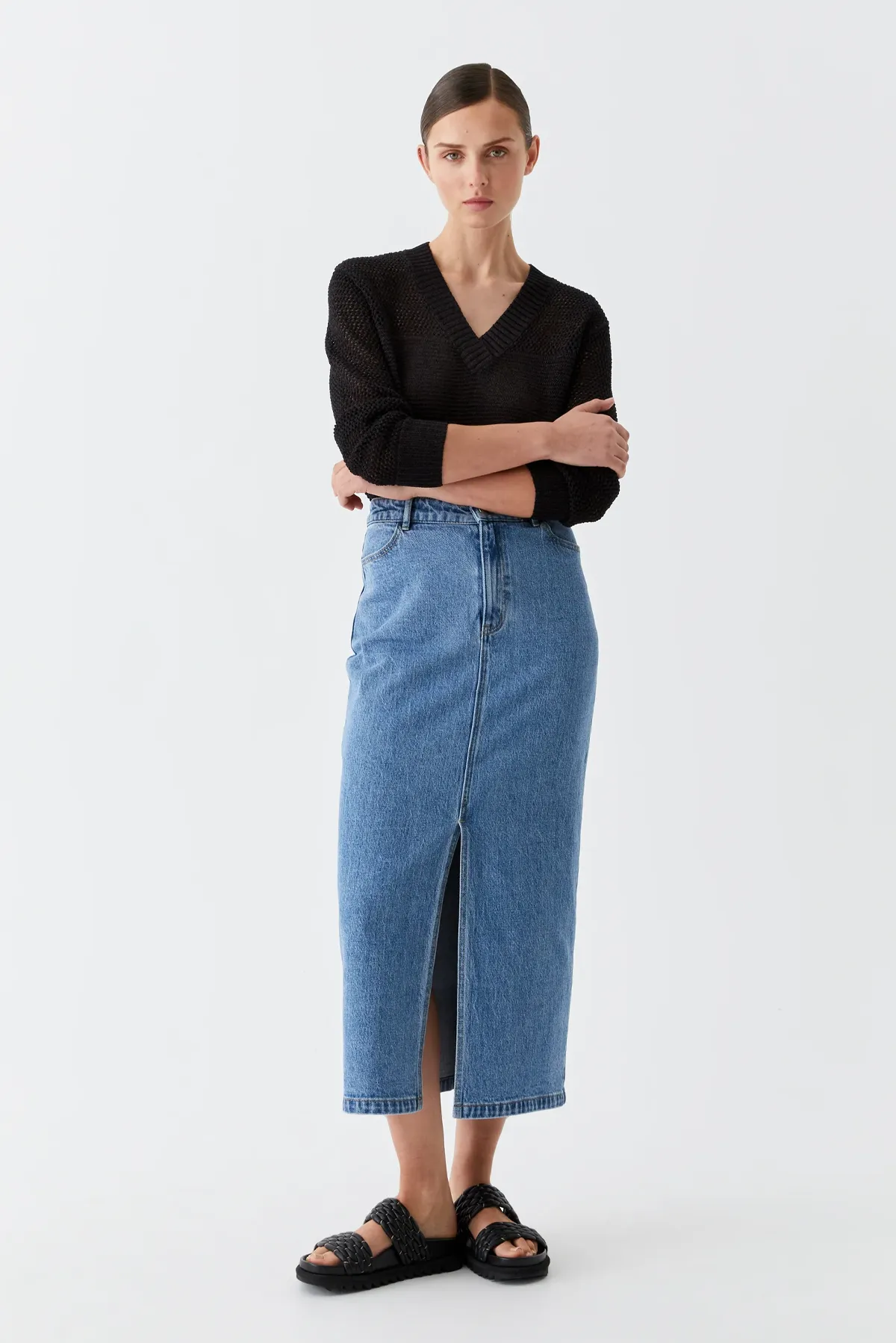 FYNN DENIM SKIRT