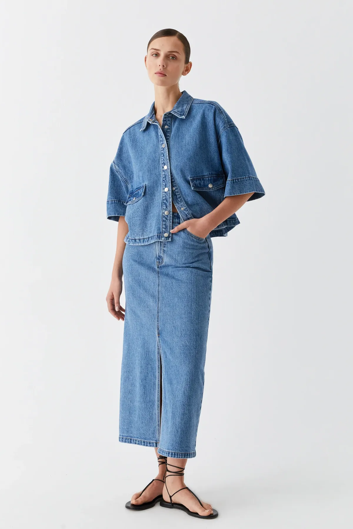 FYNN DENIM SKIRT