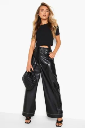 Gather Yourself Short Sleeve Black Top