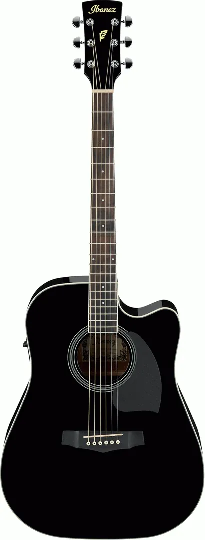 Ibanez PF15ECE BK Acoustic Guitar