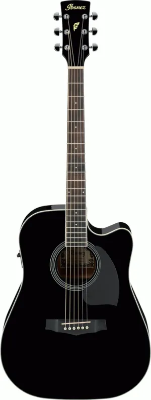 Ibanez PF15ECE BK Acoustic Guitar