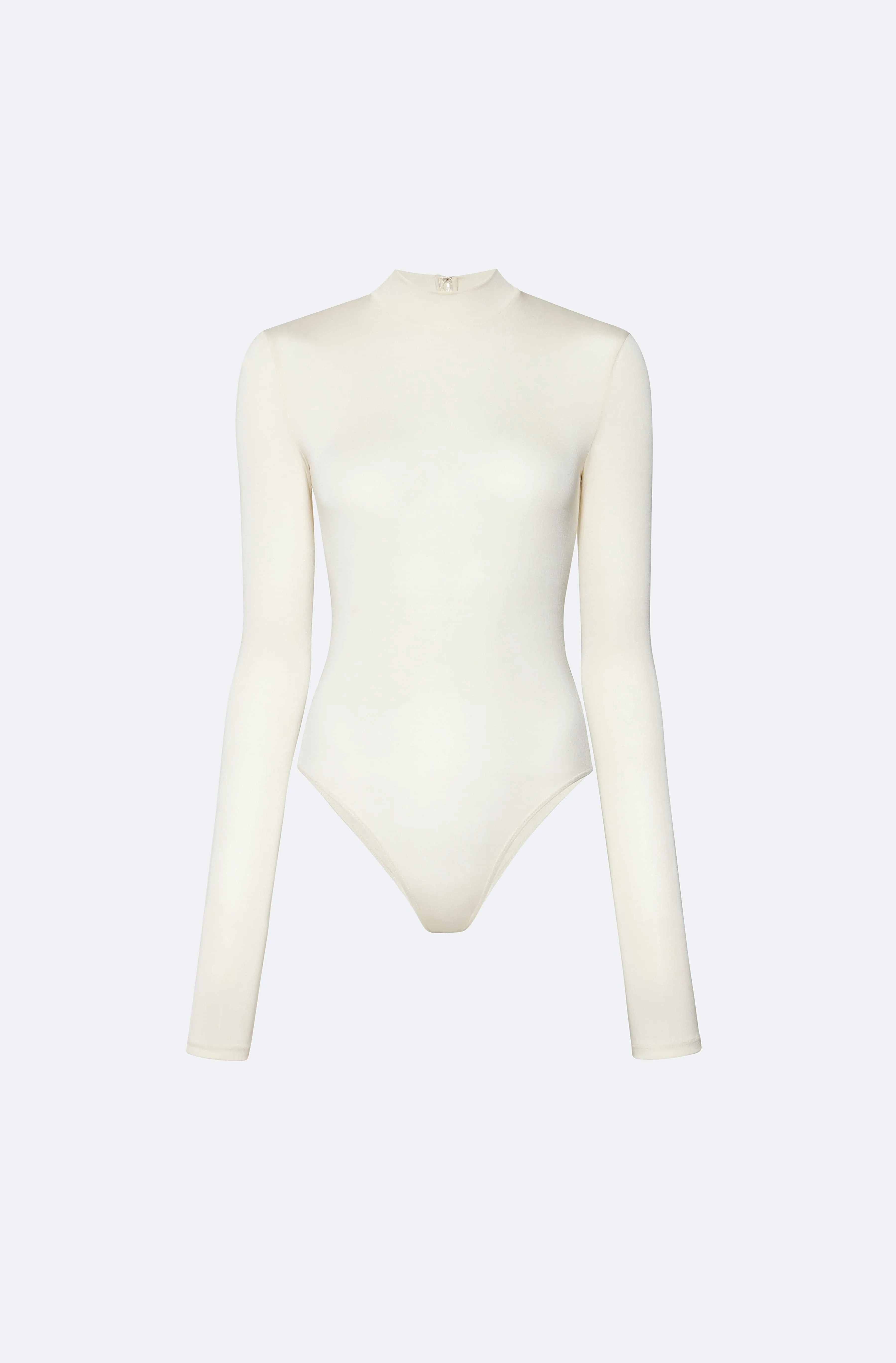 Jersey Mock Neck Bodysuit