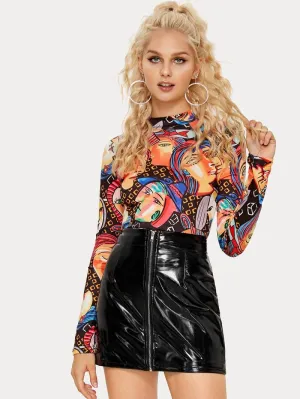 Jessica Turtle Neck Top