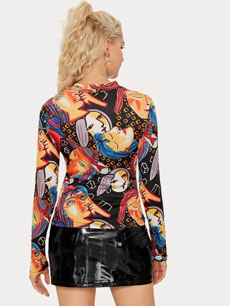 Jessica Turtle Neck Top