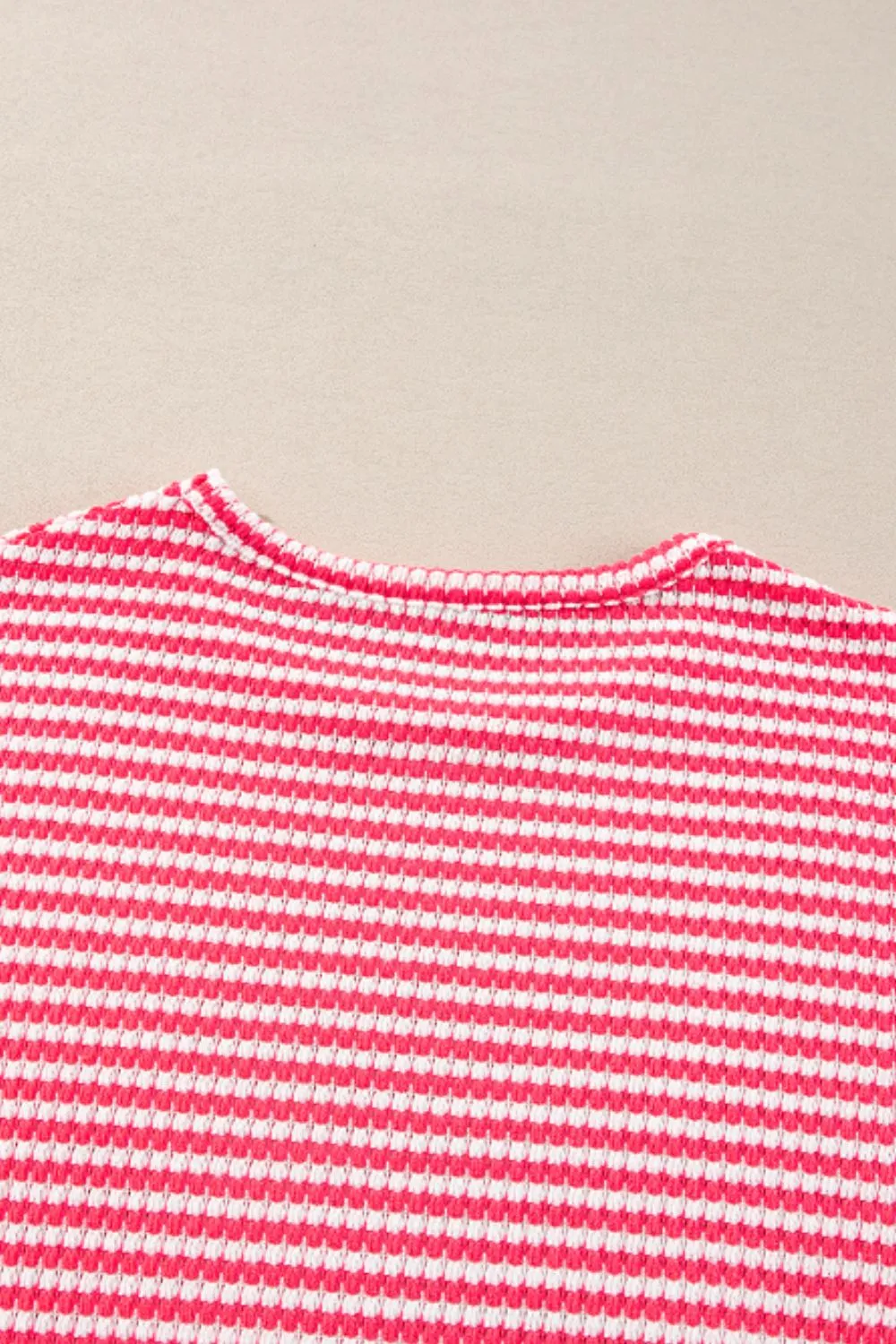 Jessie Jo Striped Round Neck Long Sleeve Top