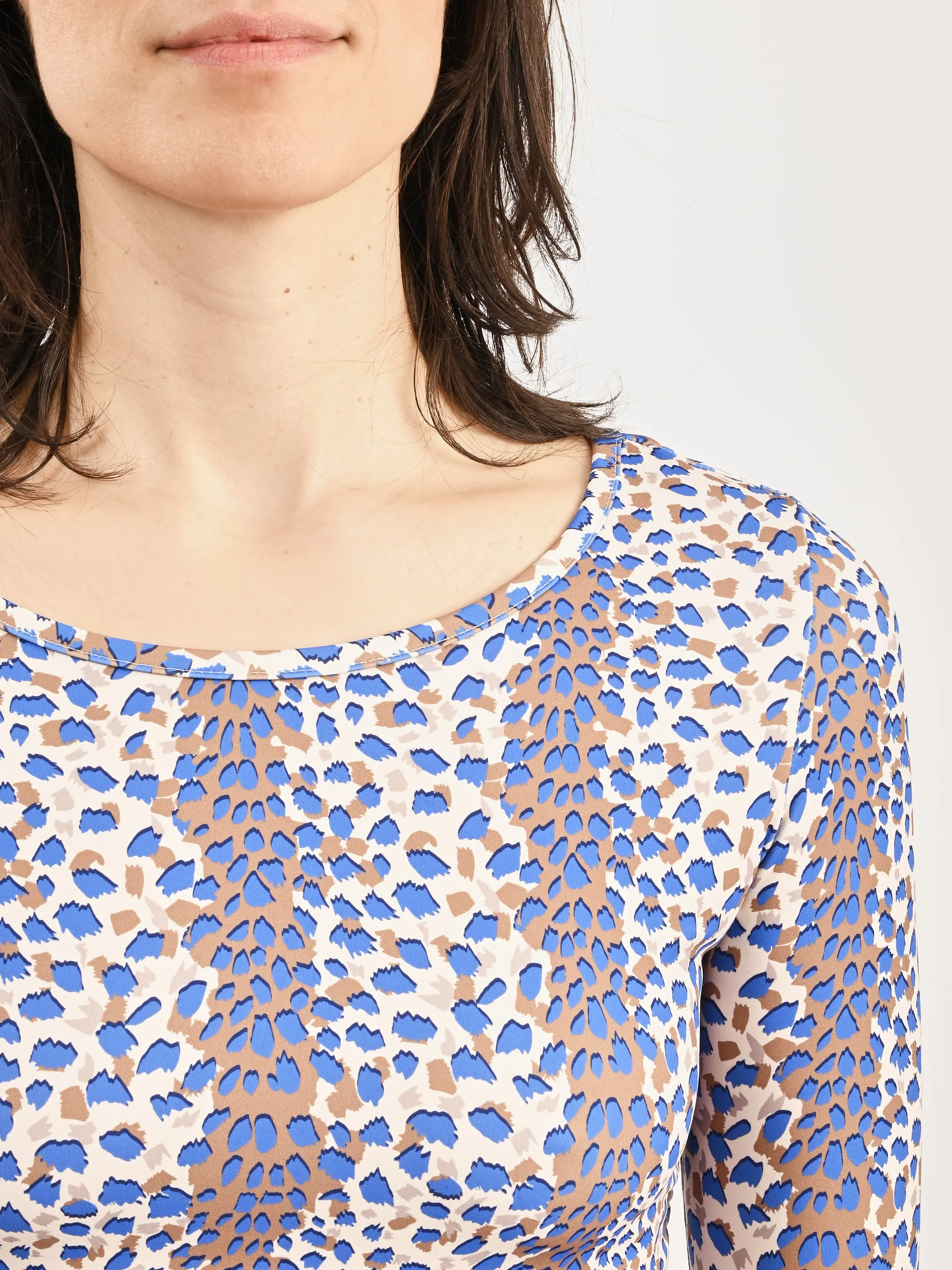 Leopard Workout Top