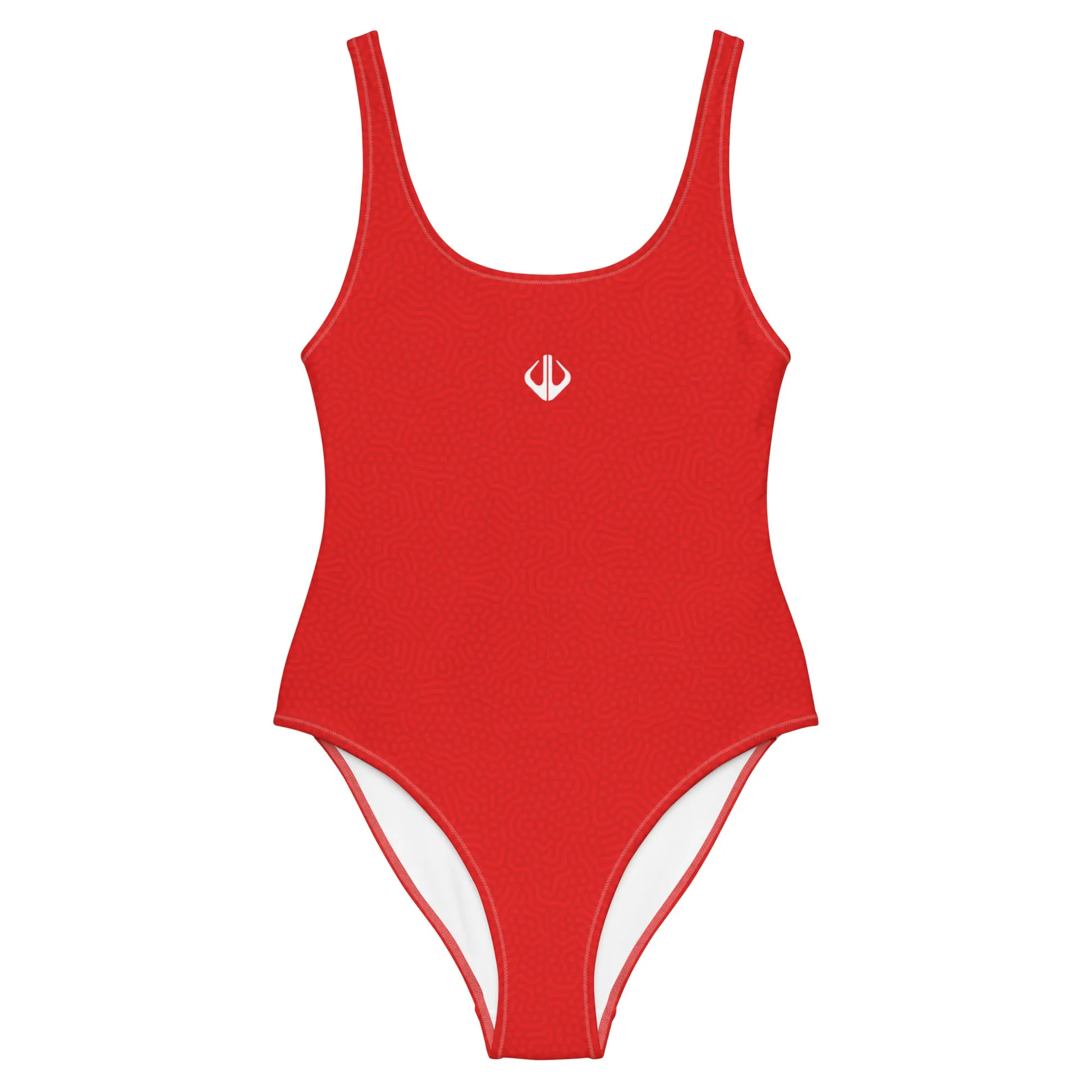 Life League Gear - "Dive" - Women's One Piece (Dive Flag Red/White)