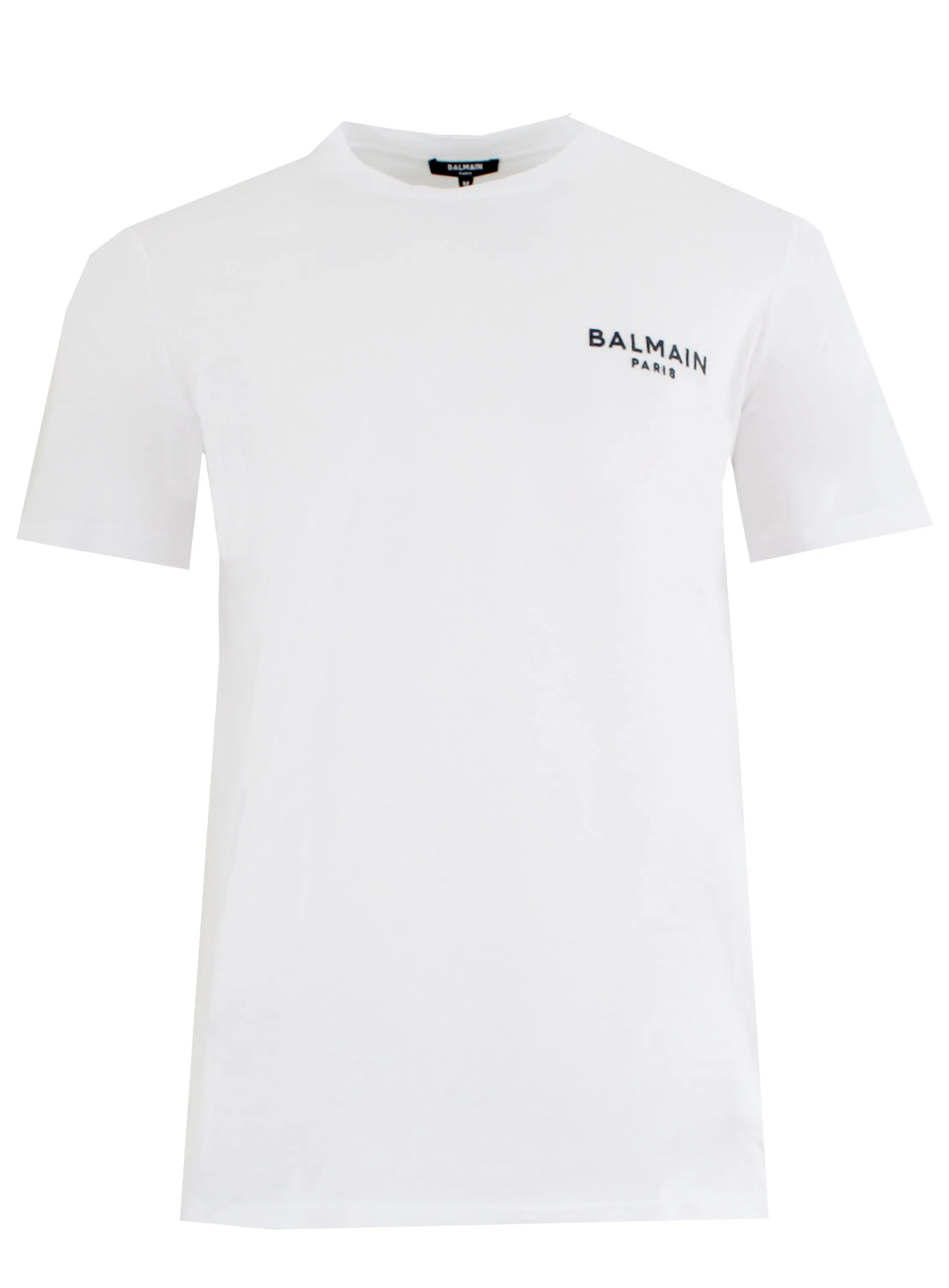 Logo Round Neck Short Sleeve Tee-White
